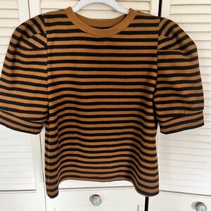 Puffed Sleeve Women’s SweaterTop